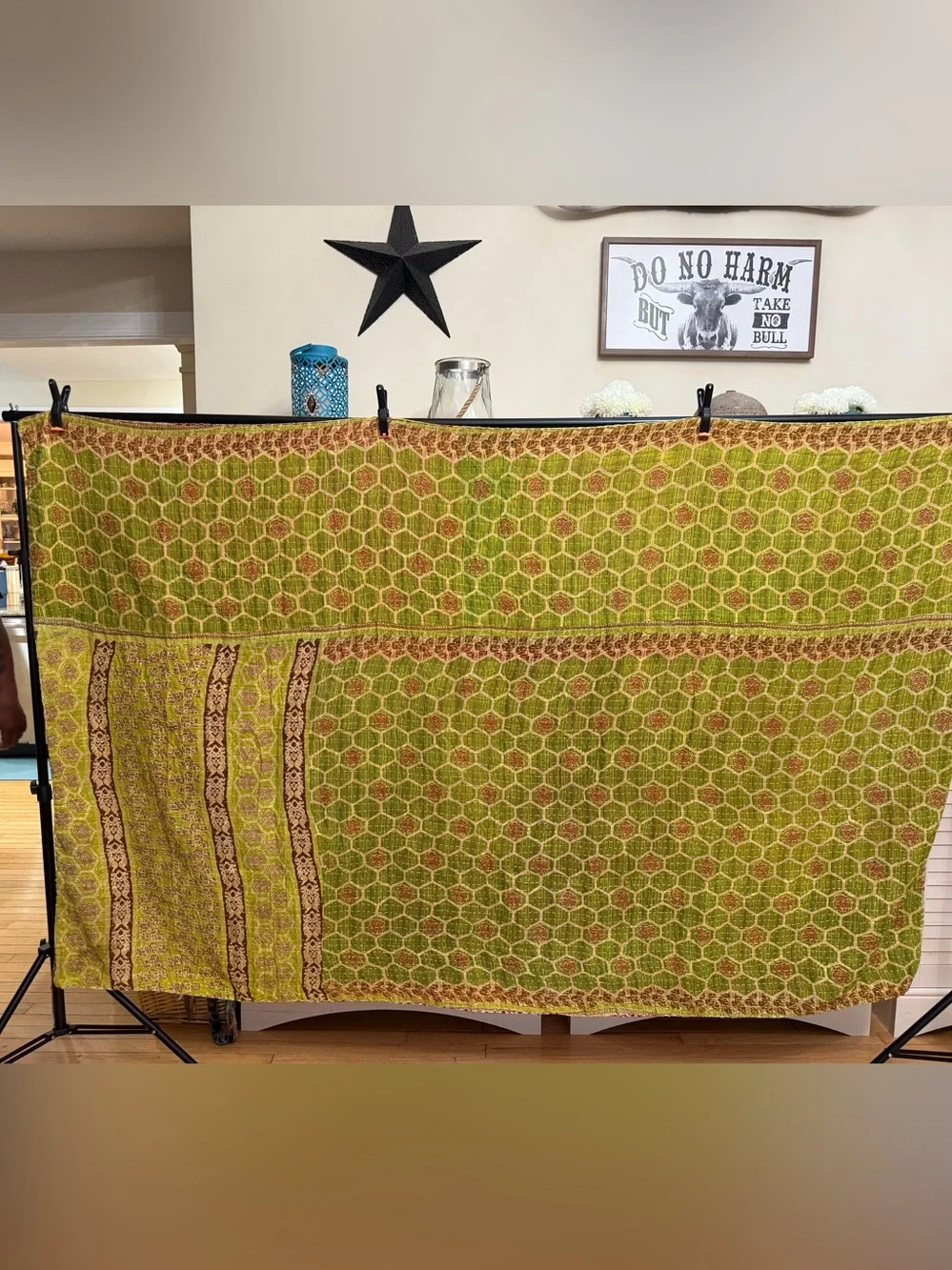 Kantha Twin Size Blanket